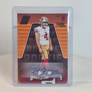 2023 Zenith Jake Moody Rookie Card #146 Red Zone Auto San Francisco 49ers Footba